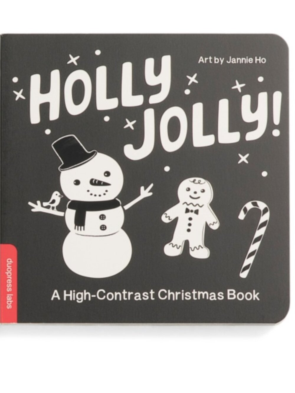 NWT SOURCEBOOKS Holly Jolly A High Contrast Christmas Board Book